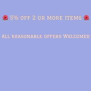 5% off 2 or more items